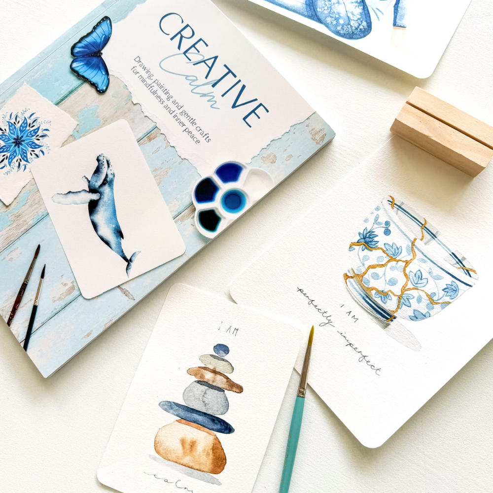 Creative Calm Watercolour Class & Book Launch-Workshop-Little Lane Workshops