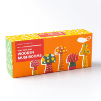 Paint Your Own Wooden Mushrooms Kit-Craft Kits-Little Lane Workshops