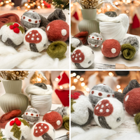 Dry Needle Felted Christmas Baubles Workshop-Workshop-Little Lane Workshops