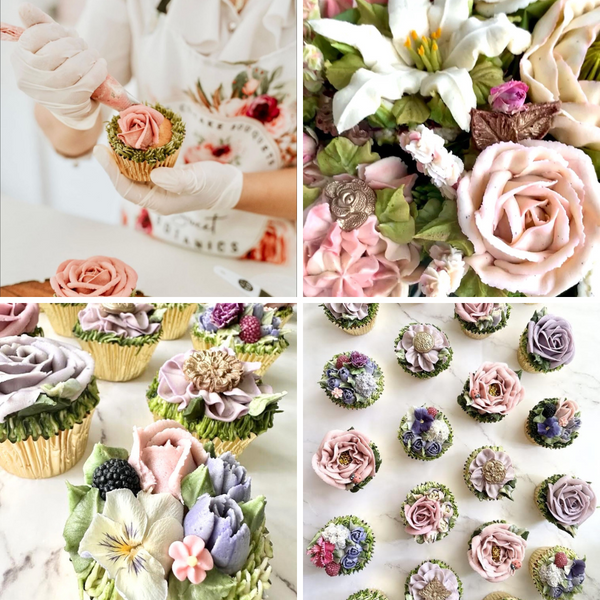 FLORAL CUPCAKE DECORATING WORKSHOP-Workshop-Little Lane Workshops