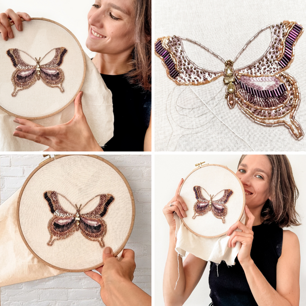 BEADED EMBROIDERY WORKSHOP-Workshop-Little Lane Workshops