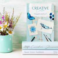 Creative Calm Watercolour Book By Sandy Cousens-Magazine & Books-Little Lane Workshops