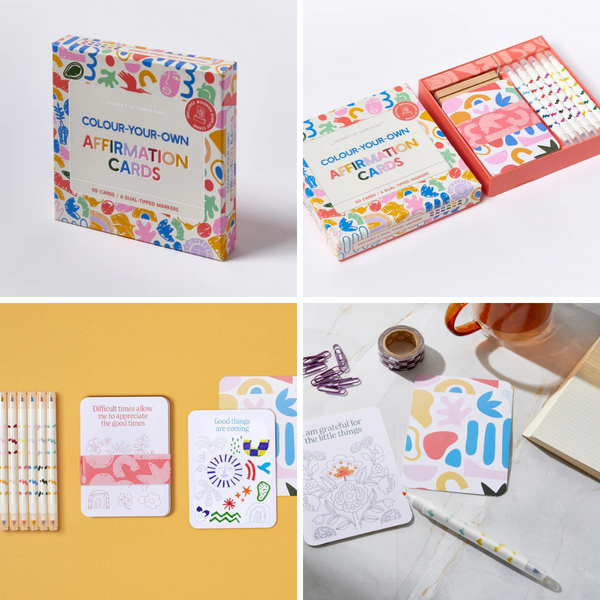 Colour Your Own Affirmation Cards-Craft Kits-Little Lane Workshops