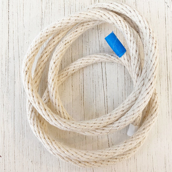 5mm Braided Cotton Cord-Macrame-Little Lane Workshops