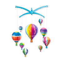 HOT AIR BALLOONS MOBILE Kit for Kids-Craft Kits-Little Lane Workshops