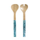 Capiz & Bamboo Salad Servers-Homewares-Little Lane Workshops