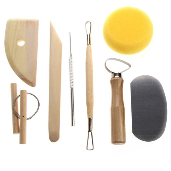 Clay Tool Set - 8 Piece-Macrame-Little Lane Workshops