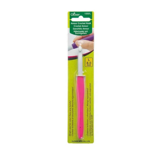 Clover Amour 8mm crochet hook-Macrame-Little Lane Workshops