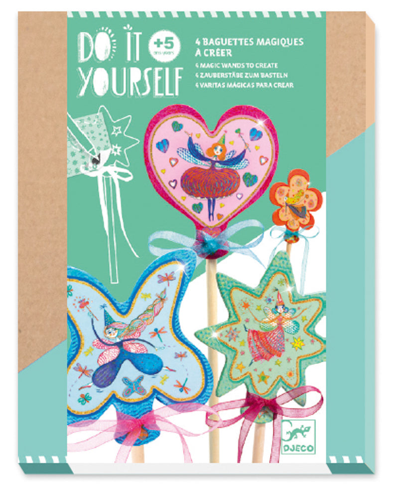 Do It Yourself Fairy Wands KIT for Kids-Craft Kits-Little Lane Workshops