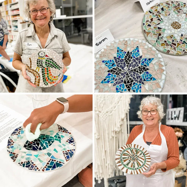 MOSAIC ART FOR BEGINNERS WORKSHOP-Workshop-Little Lane Workshops