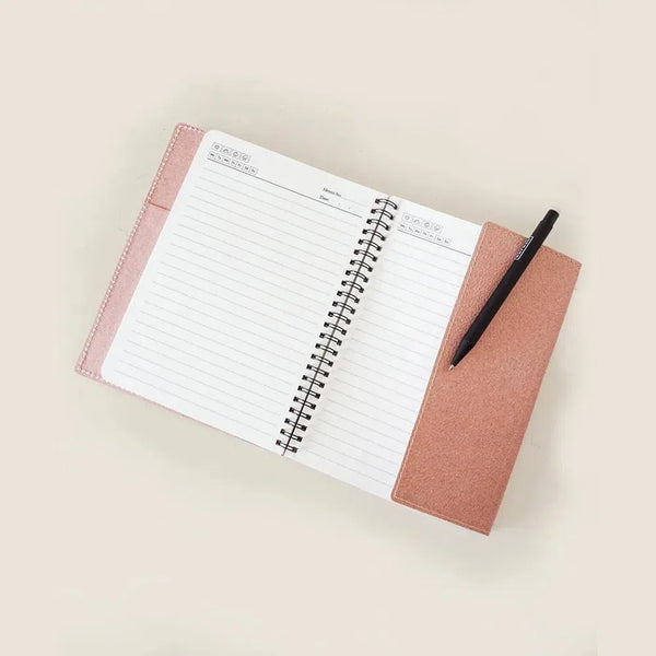 Pastel Leatherette Notebooks-Homewares-Little Lane Workshops