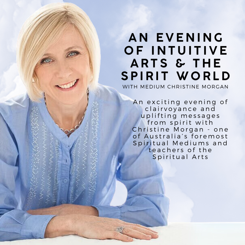 AN EVENING OF INTUITIVE ARTS & THE SPIRIT WORLD with Christine Morgan-Workshop-Little Lane Workshops