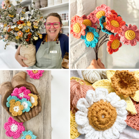 CROCHET FLOWERS WORKSHOP-Workshop-Little Lane Workshops