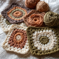 LEARN TO CROCHET GRANNY SQUARES-Workshop-Little Lane Workshops