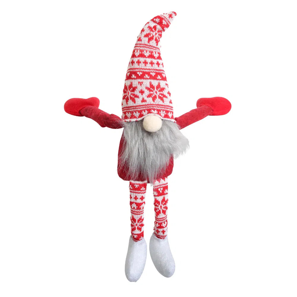 Sitting Gnome Christmas Decorations - 2 styles-Homewares-Little Lane Workshops